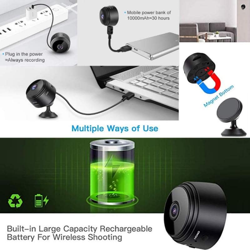 SecureCam Mini – Smart Home Security Camera