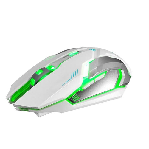 Stealth Wireless Mouse โ Silent LED Performance