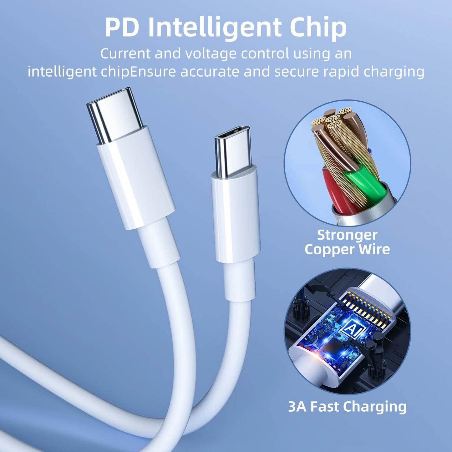 Ultra-Durable Fast Charge Cable (Tangle-Free)