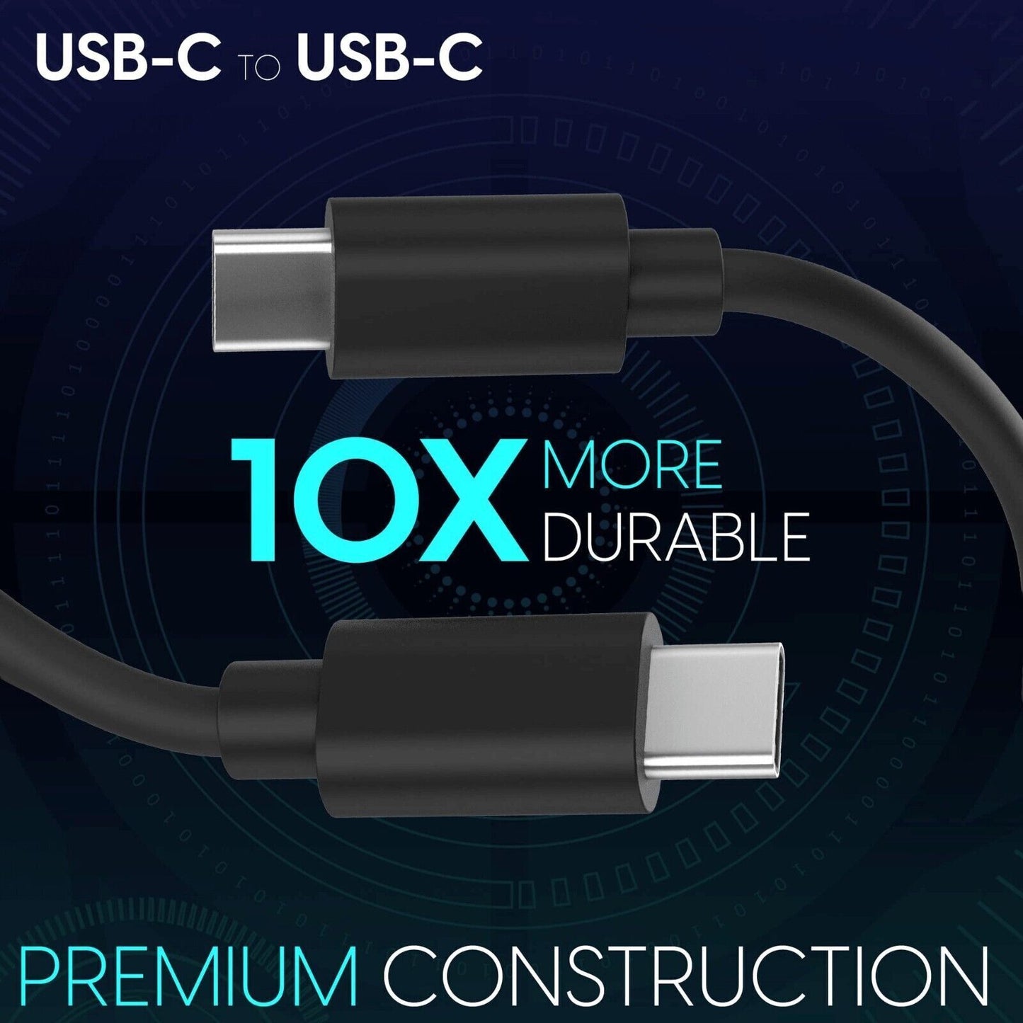 Ultra-Durable Fast Charge Cable (Tangle-Free)