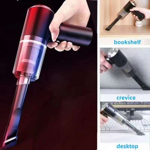 Portable Car Vacuum – 120W High-Power Cleaner