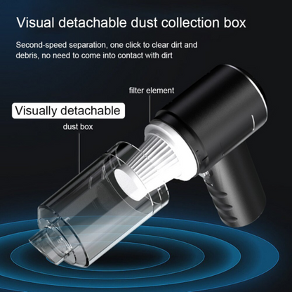 Portable Car Vacuum – 120W High-Power Cleaner