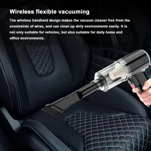 Portable Car Vacuum – 120W High-Power Cleaner