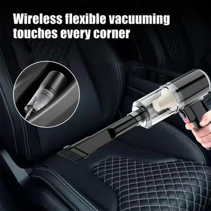 Portable Car Vacuum – 120W High-Power Cleaner