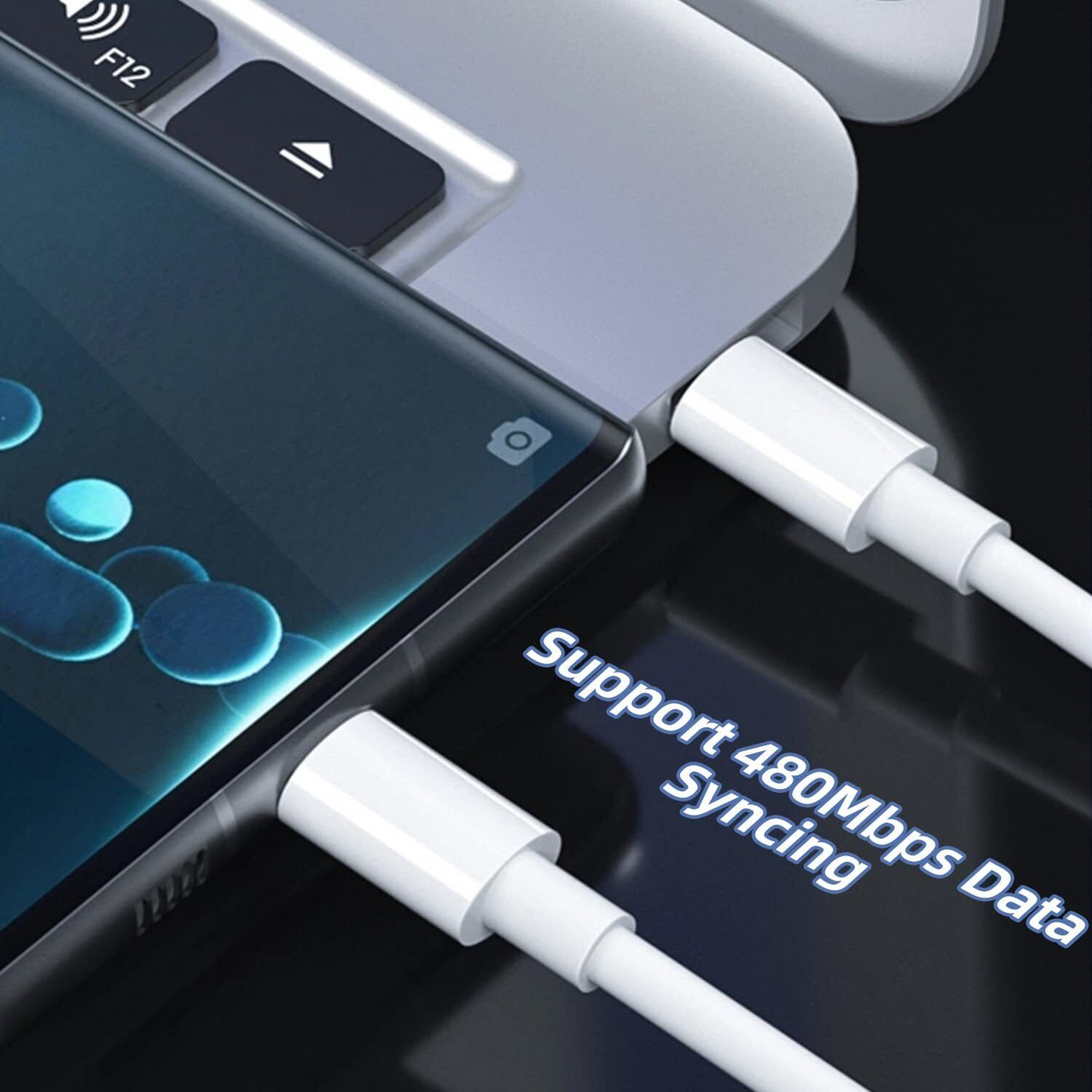 Ultra-Durable Fast Charge Cable (Tangle-Free)