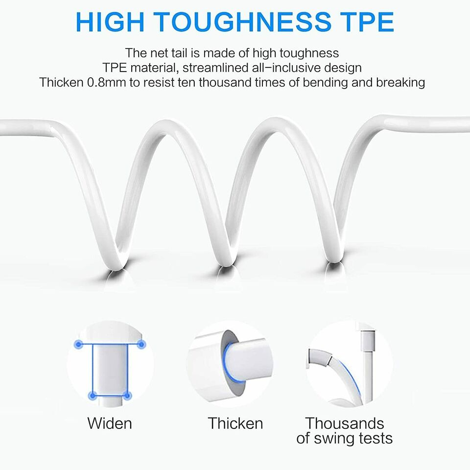 Ultra-Durable Fast Charge Cable (Tangle-Free)