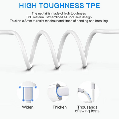 Ultra-Durable Fast Charge Cable (Tangle-Free)