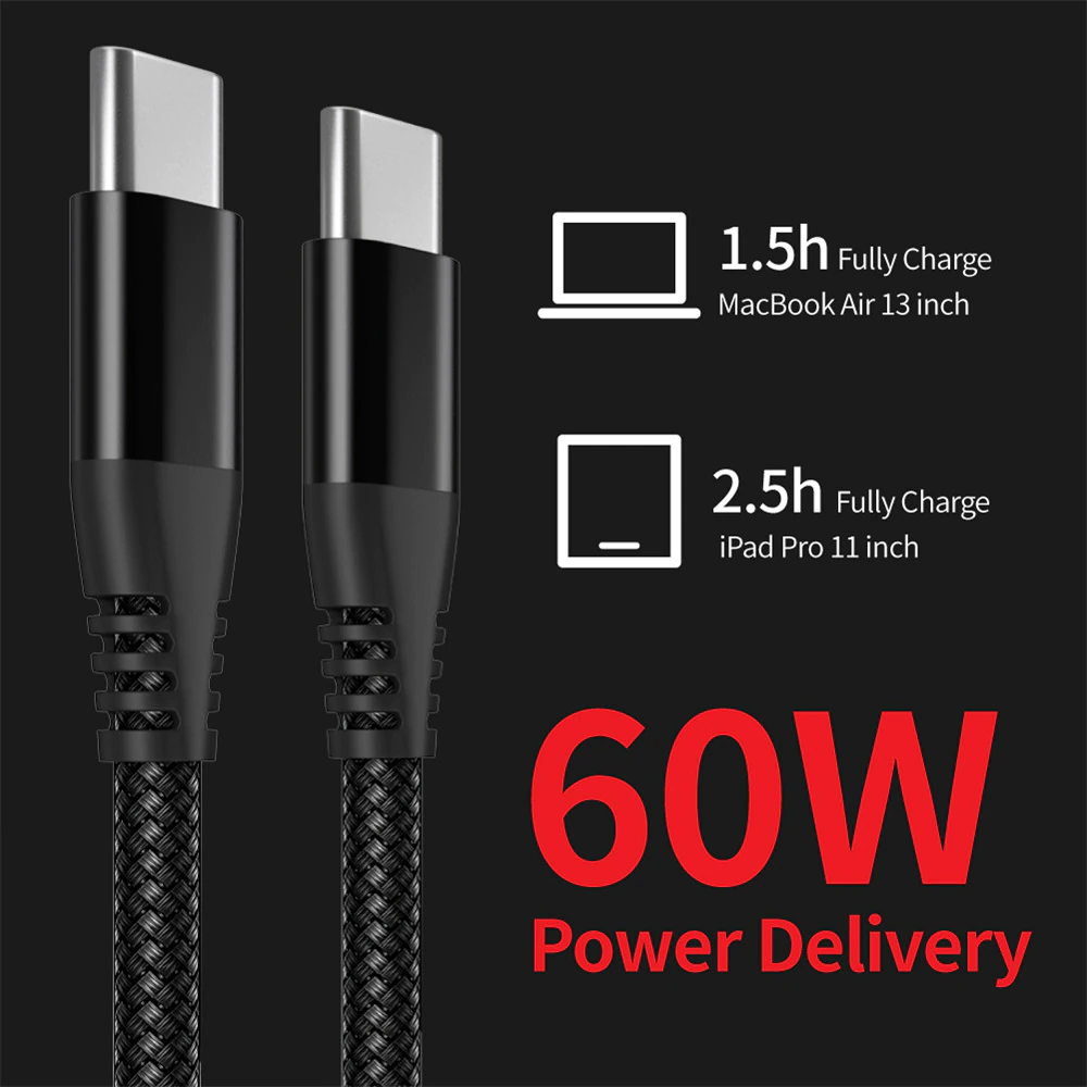 Ultra-Durable Fast Charge Cable (Tangle-Free)
