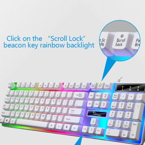 White Knight RGB Gaming Combo (Keyboard + Mouse)