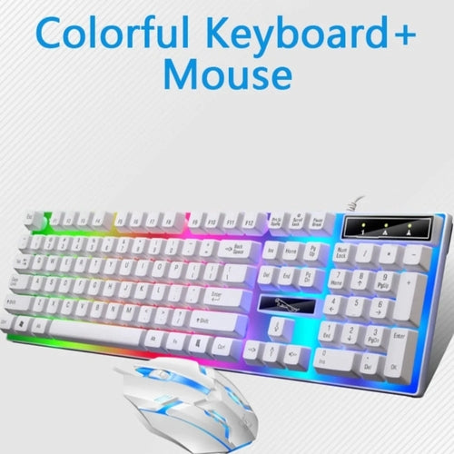 White Knight RGB Gaming Combo (Keyboard + Mouse)