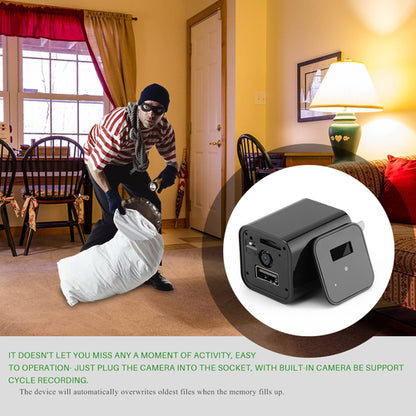Smart USB Charger Camera – 1080P Home Security Device