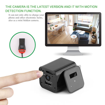 Smart USB Charger Camera – 1080P Home Security Device